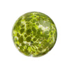 4.5"  SPECKLED-LIME Glass Ball - Worldly Goods Too