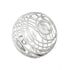 AQUA & WHITE GLASS BALLS WALL SPHERES - Worldly Goods Too