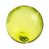 6"  LIME Glass Ball - Worldly Goods Too