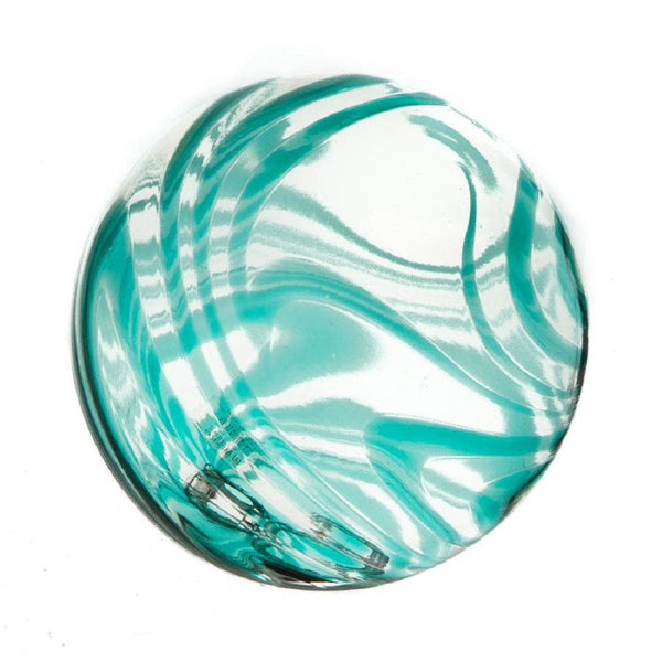 TEAL GLASS BALLS Decorative Glass Wall Art-SET/15 - Worldly Goods Too