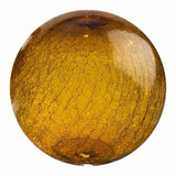 8"  CRACKLE-AMBER - Worldly Goods Too