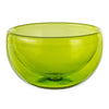 13"  CLEAR BOWL-LIME SPECIAL - Worldly Goods Too