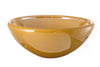 15"  BOWL-AMBER WHT.WASH/LUSTR - Worldly Goods Too