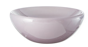 15"  BOWL-LAVENDER WHITEWASHED - Worldly Goods Too