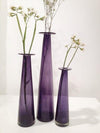 Translucent Candleholders - Eggplant - Worldly Goods Too