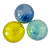Glass Balls SPHERE SET/3-TWIRLED - Worldly Goods Too