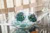 4.5"  CARMEN Glass Ball - Worldly Goods Too