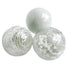 Glass Balls SPHERE SET/3-WHITE - Worldly Goods Too