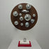 Liquid Silver Glass balls wall spheres