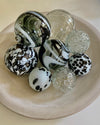 ONYX GLASS BALLS WALL SPHERES-10 PC. - Worldly Goods Too