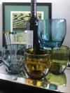 Rocks Glasses-Cobalt  set/4 - Worldly Goods Too