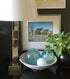 Glass Balls SPHERE SET/3-CHEERFUL & SKY - Worldly Goods Too