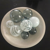 4.5"  SMOKE Glass Ball - Worldly Goods Too